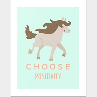 Choose Positivity Posters and Art